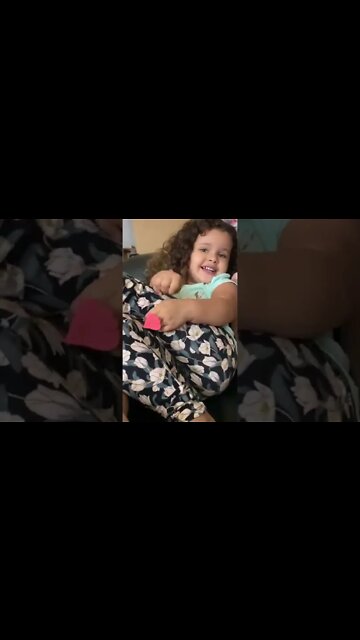 PAPAI EU TO APAIXONADA #amor #criança #rir #tiktok #shorts