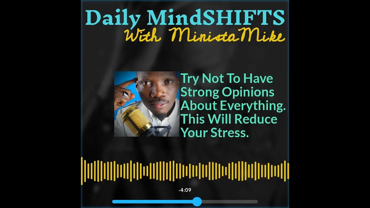 Daily MindSHIFTS Episode 351: