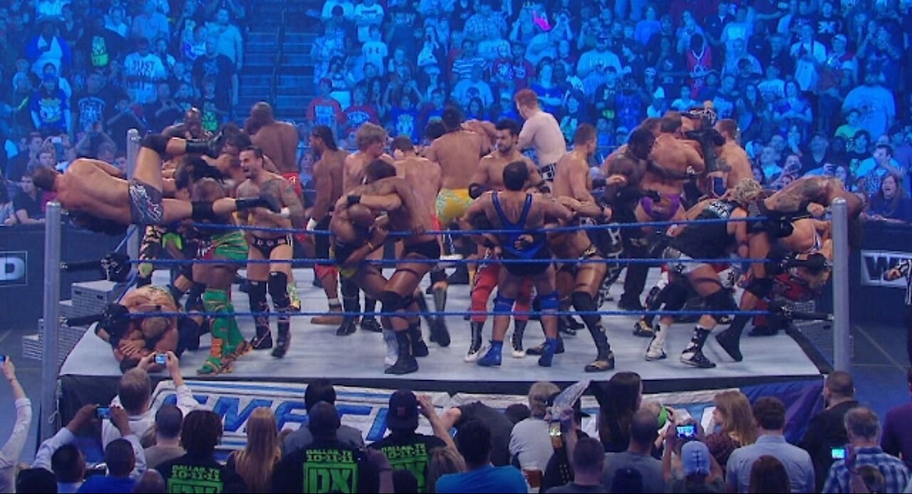 Historical 41 - man Battle Royale SmackDown