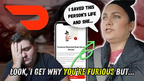 Doordash Driver EXPOSED Customer for THIS and Refund Scammed Her! The Dark Truth! - UberEats Grubhub