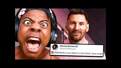 iShowSpeed Reacts To Messi COMING TO USA.. 😂