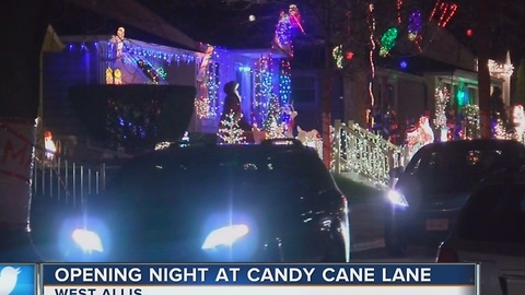 Candy Cane Lane opens for the season