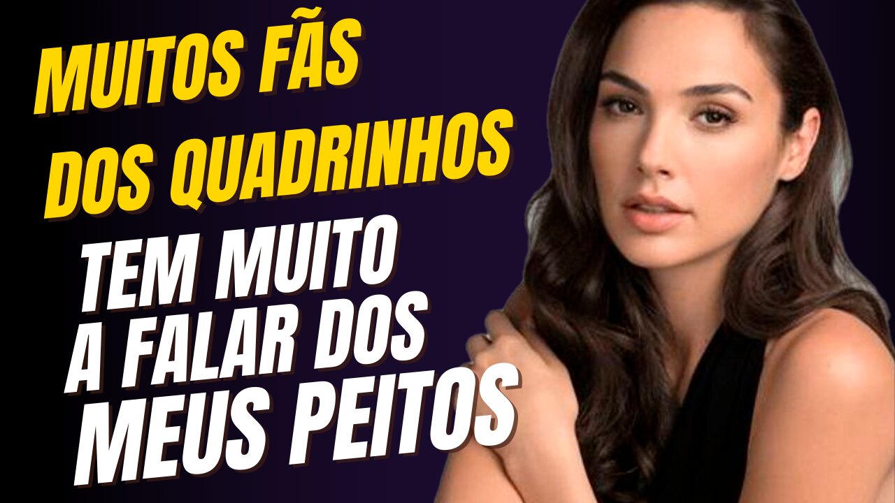 GAL GADOT QUERIA UM TRAJE MAIS SENSUAL PARA MULHER MARAVILHA