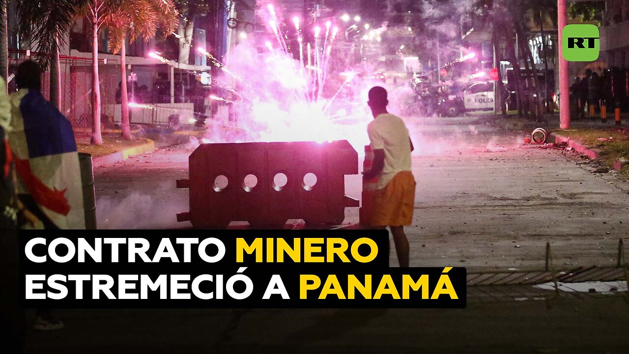 Marchas masivas y represión violenta: escándalo por contrato minero estremeció a Panamá