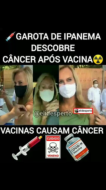 Helo Pinheiro com câncer depois da vaxx?