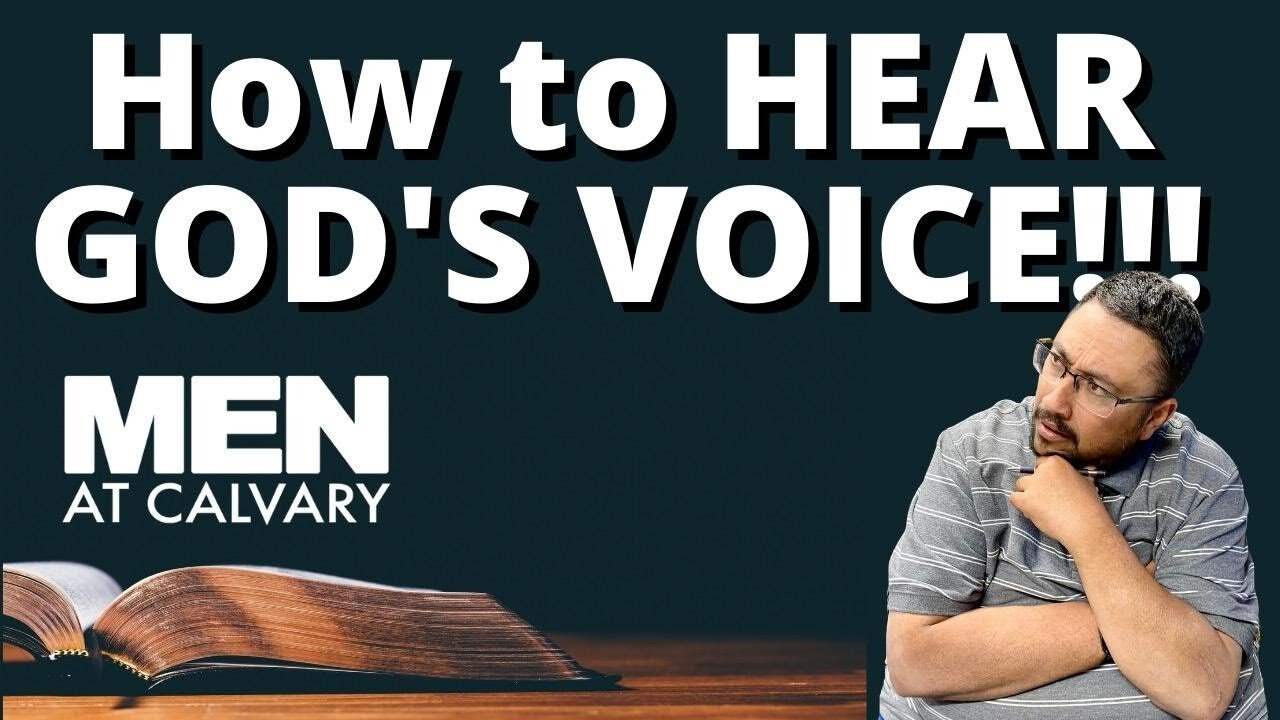 How to HEAR GOD's VOICE!!!!