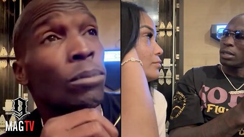 Chad Ochocinco Is Salty After Fiancee Sharelle Reveals She Visited Floyd Mayweather's Skrip Club! 🤨