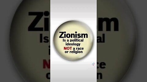 How #Zionism Is A #Political #Ideology ONLY! #USA #UK #Politics Not #Religion