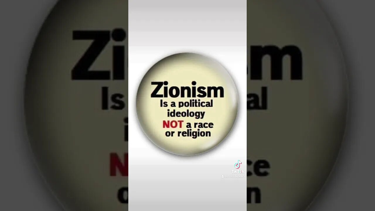 How #Zionism Is A #Political #Ideology ONLY! #USA #UK #Politics Not #Religion