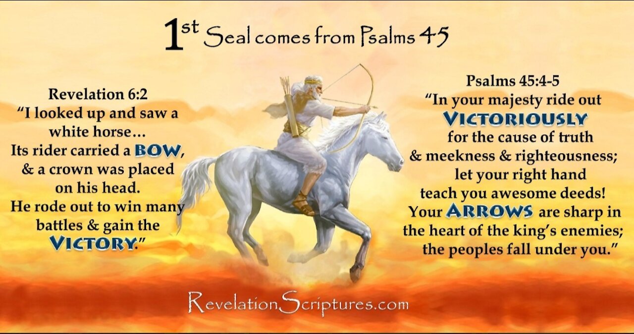 The Lamb opens the book Rev 5