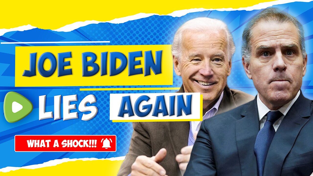 Joe Biden PARDONS CRACKHEAD Hunter.