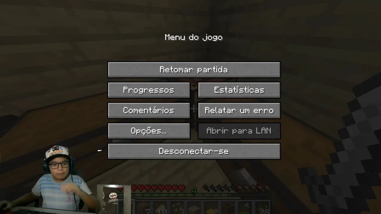 Live de Minecraft com Inscritos e Pai Eoroper Malu Nunes - #eoroper #paieoroper