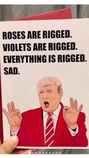 An Early Valentine's Day Message From 45. ❤️