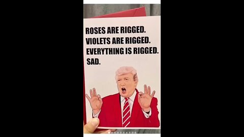 An Early Valentine's Day Message From 45. ❤️