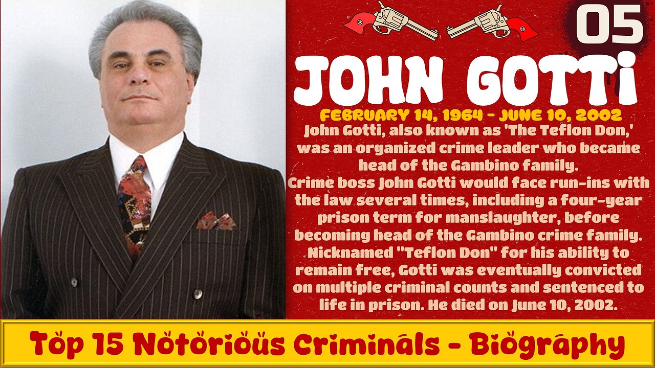 John Gotti - The Mafia's Legendary Gangster