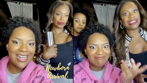 Kandi Burruss Goes Full Mommy Mode During Riley's Live! 🧐