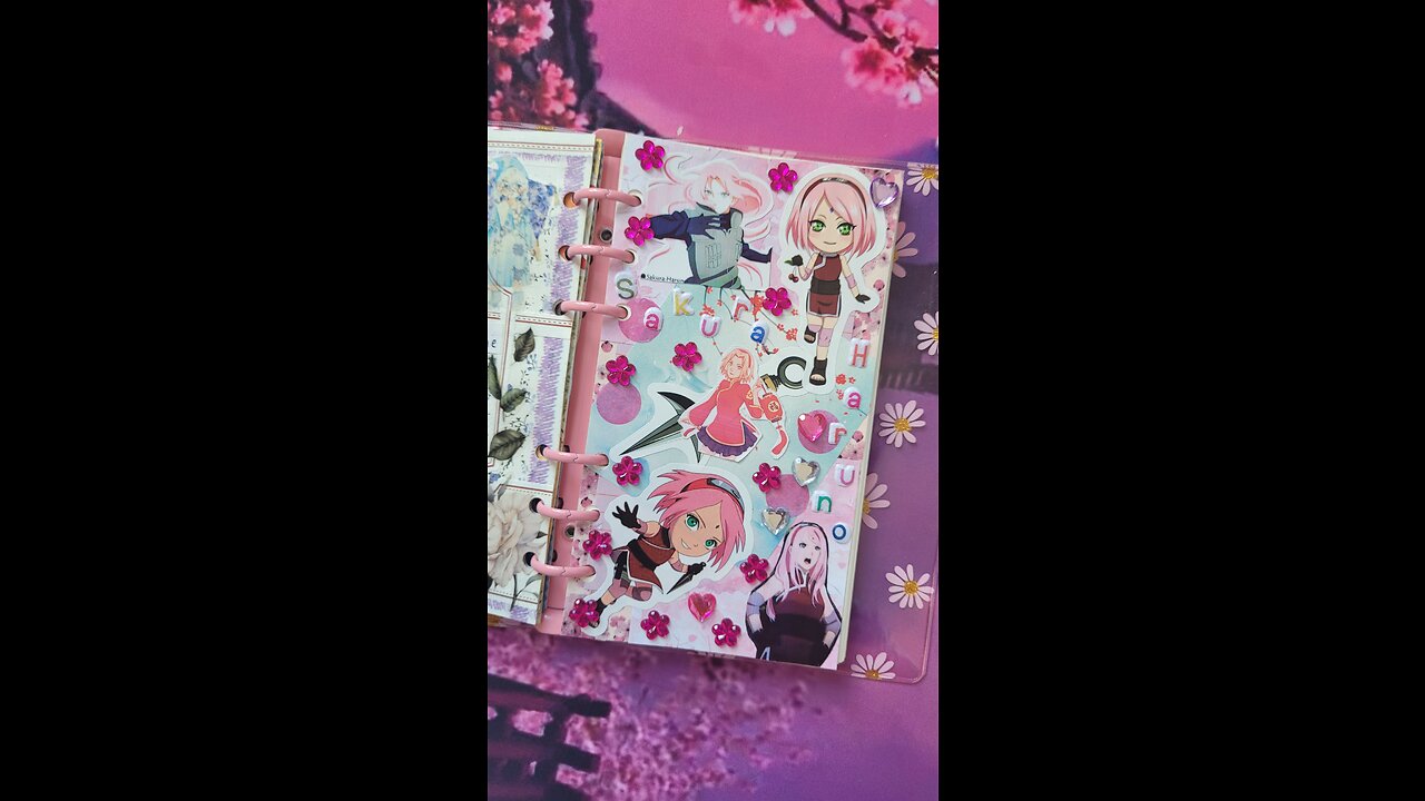 ASMR | SCRAPBOOKING | SAKURA HARUNO