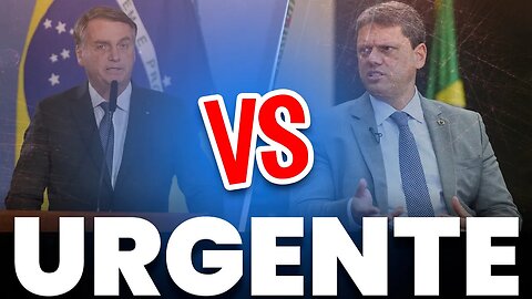BOMBA: TRETA ENTRE TARCÍSIO E BOLSONARO REPERCUTE NA POLÍTICA - AFINAL TARCÍSIO É DE DIREITA???