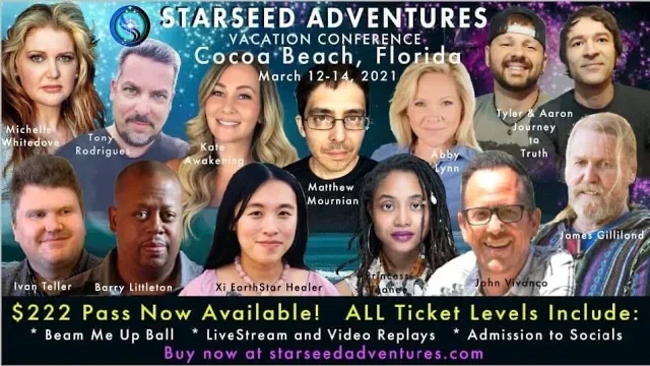 StarSeed Adventures Event March 10 14th 2021