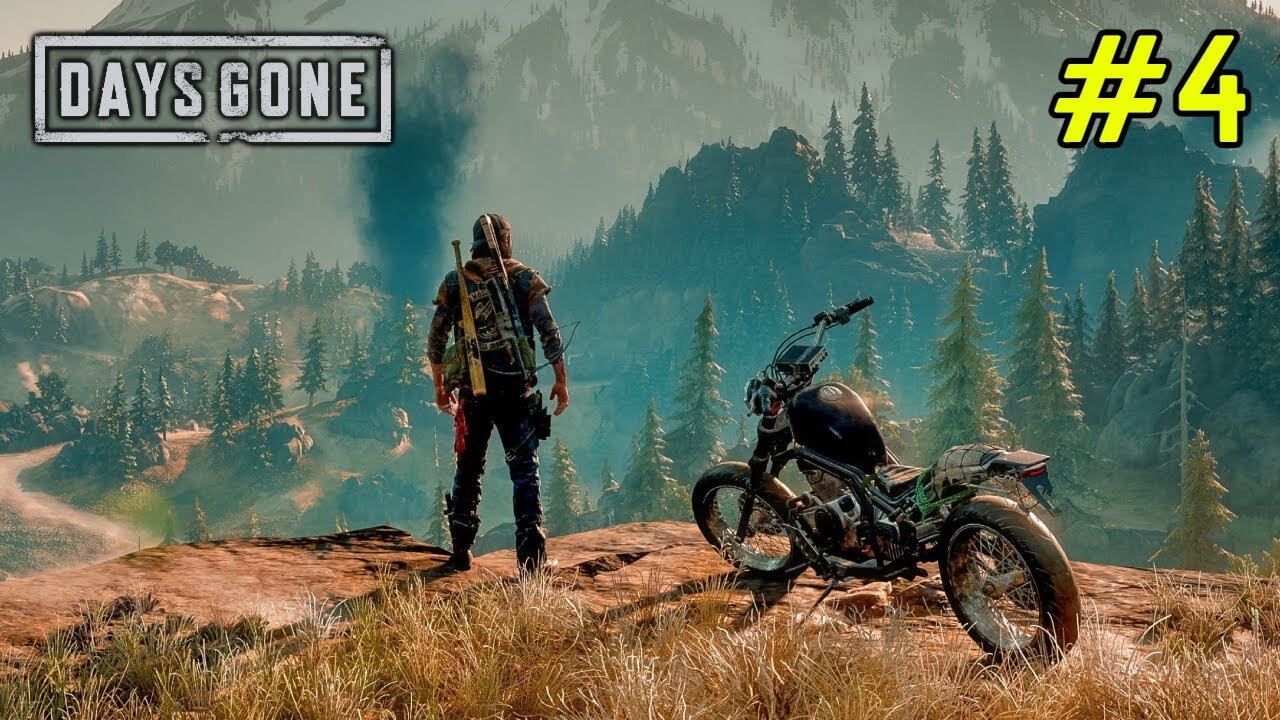 The Best Bike Riding Zombie Game - Days Gone Gameplay #4