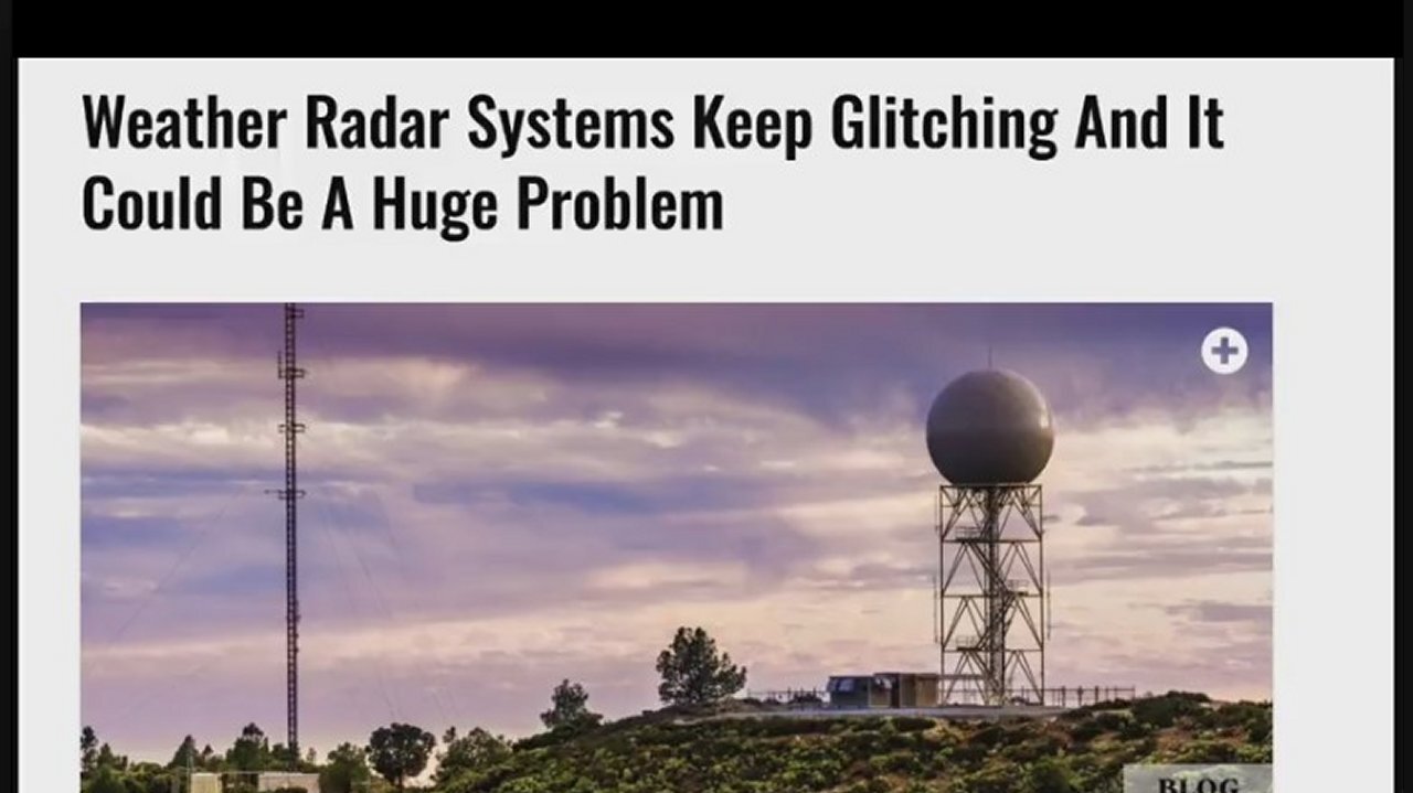 WARNING! Weather 'Radar' Systems Are Glitching As Mysterious Deadly Weather Patterns Emerge!