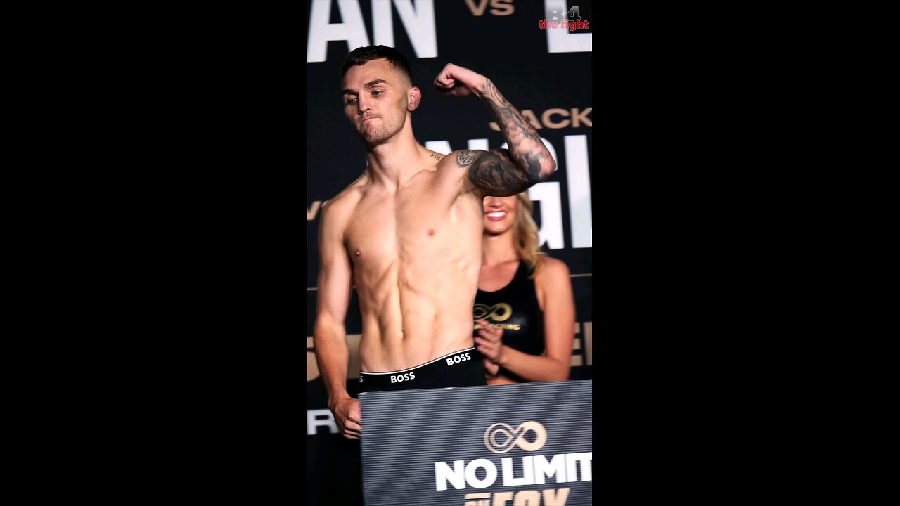 Sam Goodman official weigh-in interview boxing