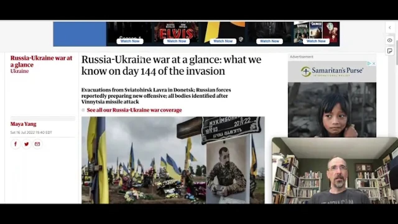 How many Russian Casualties so far? What happened on Day 144 of the Russian invasion of Ukraine?