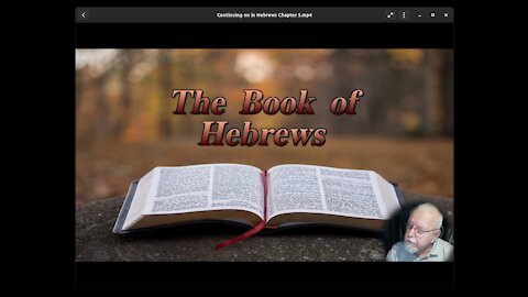 Continuing on in Hebrews Chapter 5