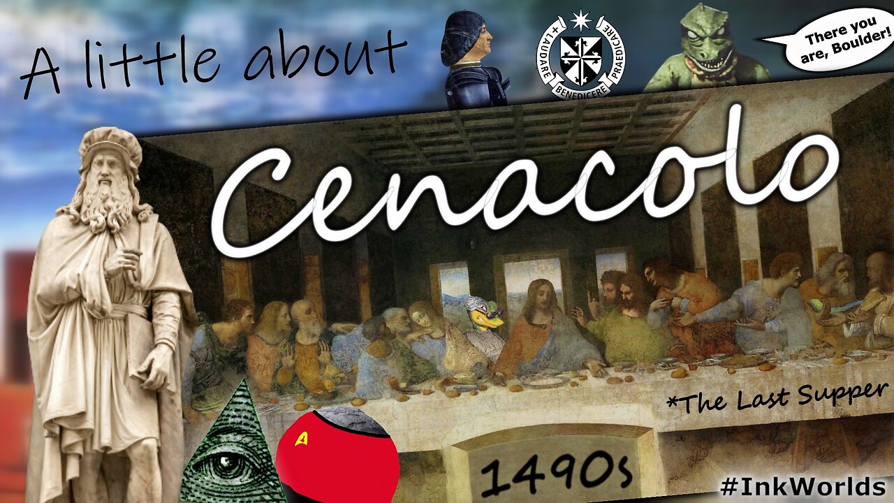 Gecko's Ink Worlds - Cenacolo (The Last Supper)