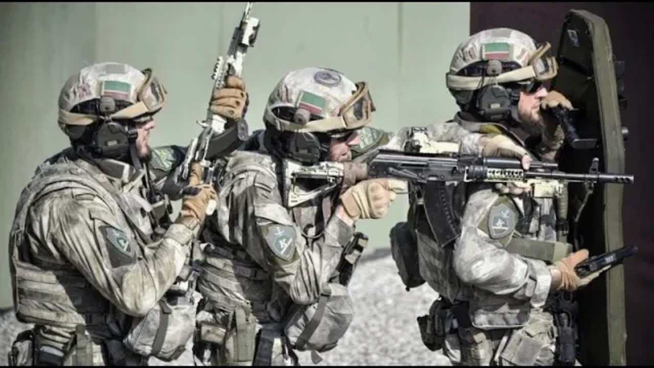 Chechen special forces began large scale work to eliminate mercenary groups in the Luhansk
