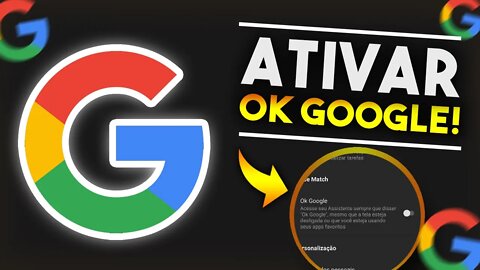 Como ativar OK GOOGLE no ANDROID (Assistente Google)