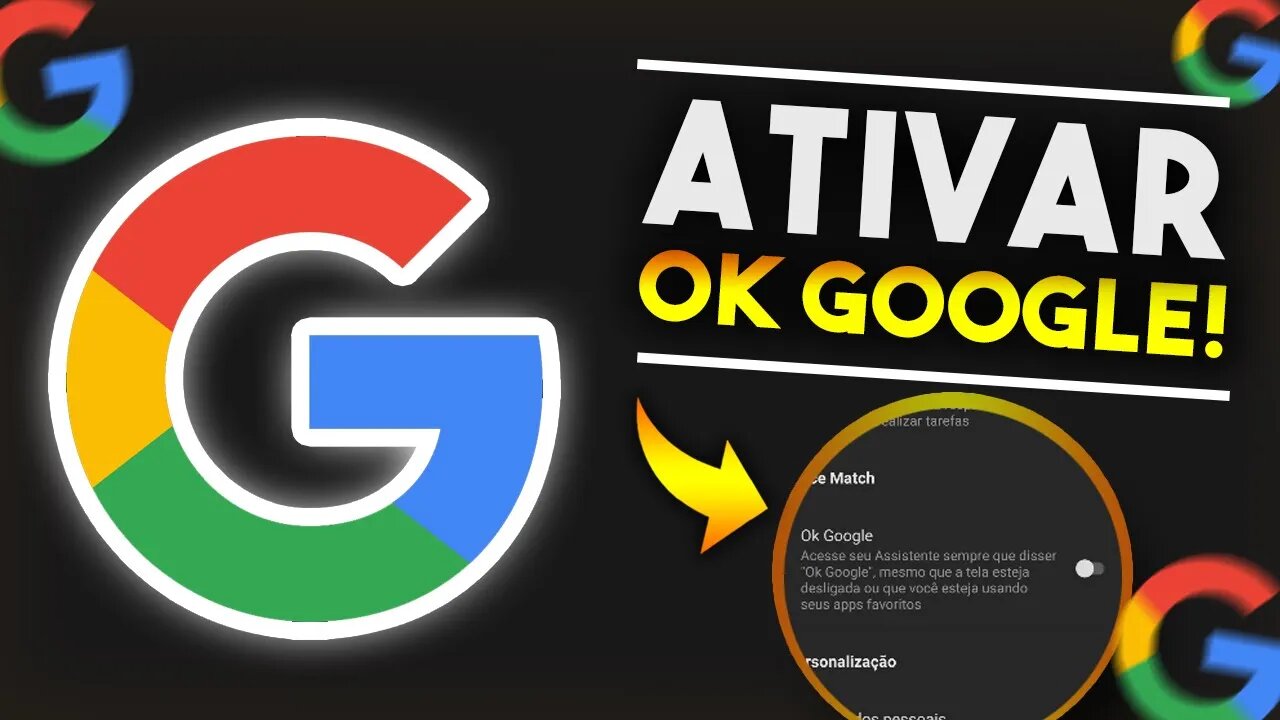 Como ativar OK GOOGLE no ANDROID (Assistente Google)