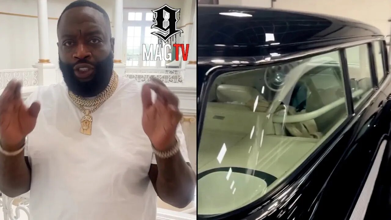 Rick Ross Shows Off His $300k 1957 Chevy Bel Air Nomad! 🚘