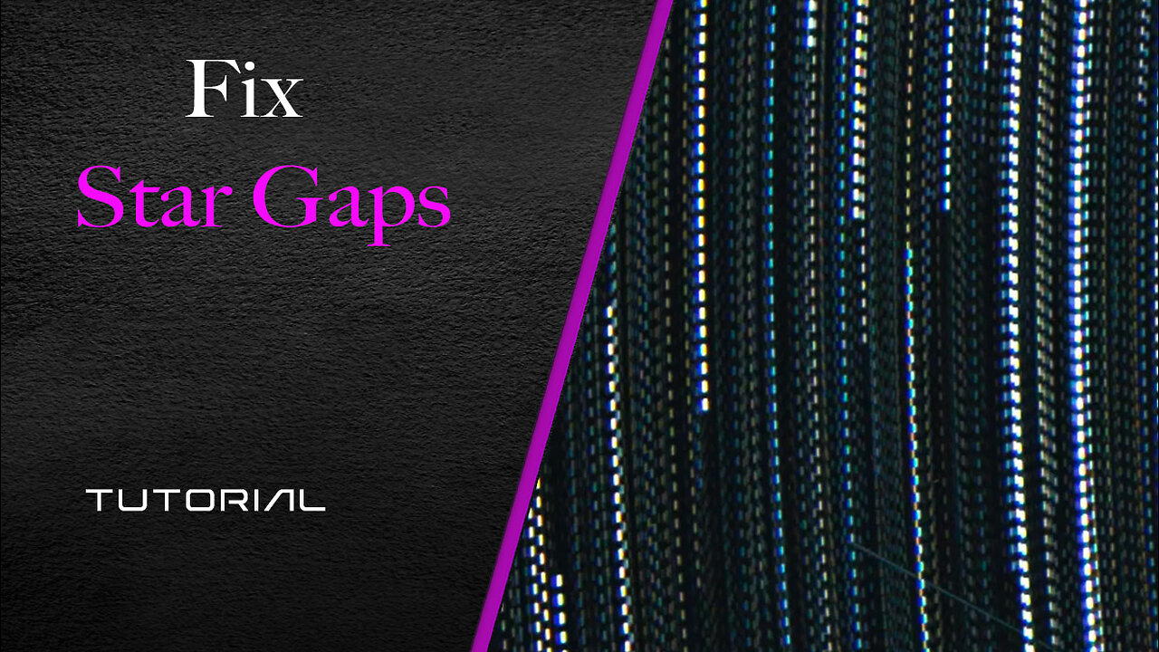 Fix Gaps in Star Trails