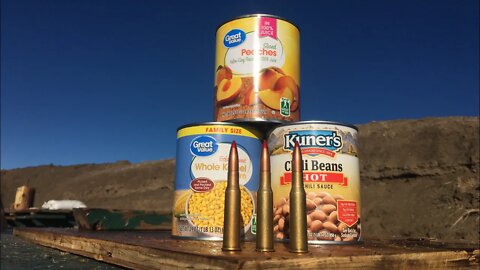 7.62 x 54R-PZ (Exploding Sniper Rounds) vs Canned Food