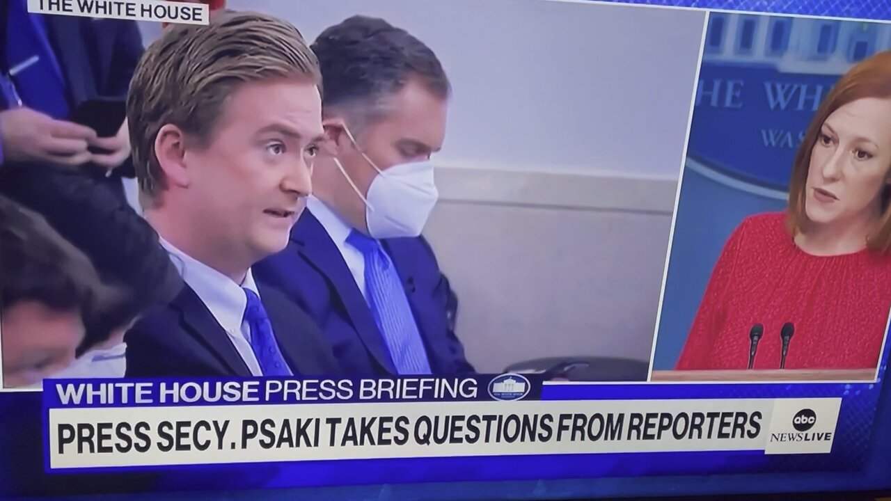 Jen Psaki Fumes At Peter Doocy Over Brutal Immigration Question