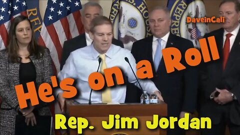 Jim Jordan is on a roll