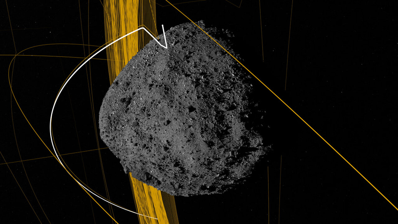 OSIRIS-REx Slings Orbital Web Around Asteroid to Capture Sample | 4K