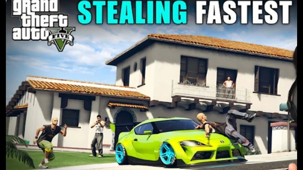 I STOLE SUPRA FROM MAFIA HOUSE | GTA 5 GAMEPLAY