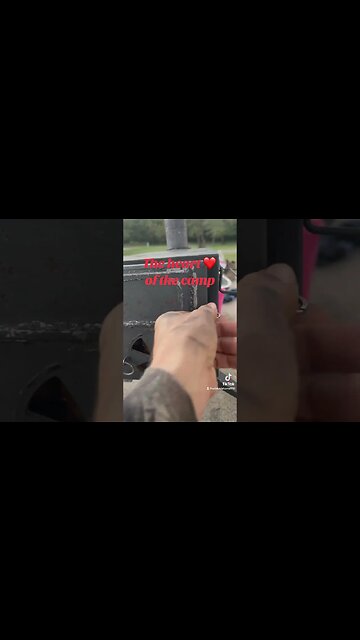 The heart of our camp . Off grid bike packing . #outdoors #tent #bikepacking ￼