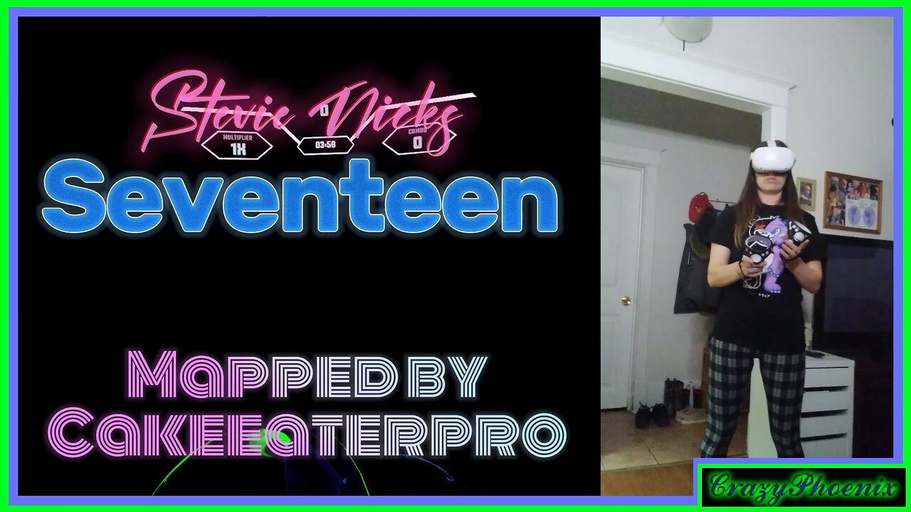 Synth Riders VR - Stevie Nicks: Edge of Seventeen |CakeEaterPro Custom Map|