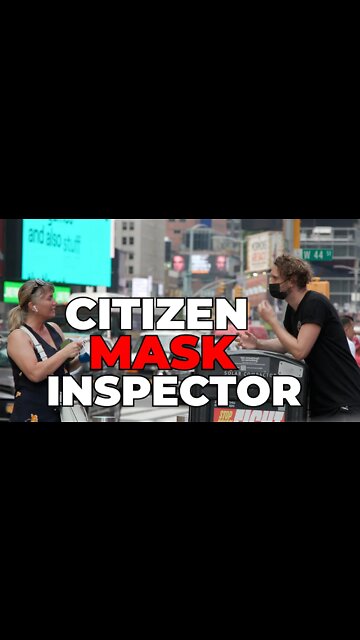 Citizen Mask Inspector #shorts