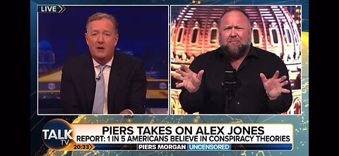 Alex Jones defends himself on Piers Morgan Uncensored!