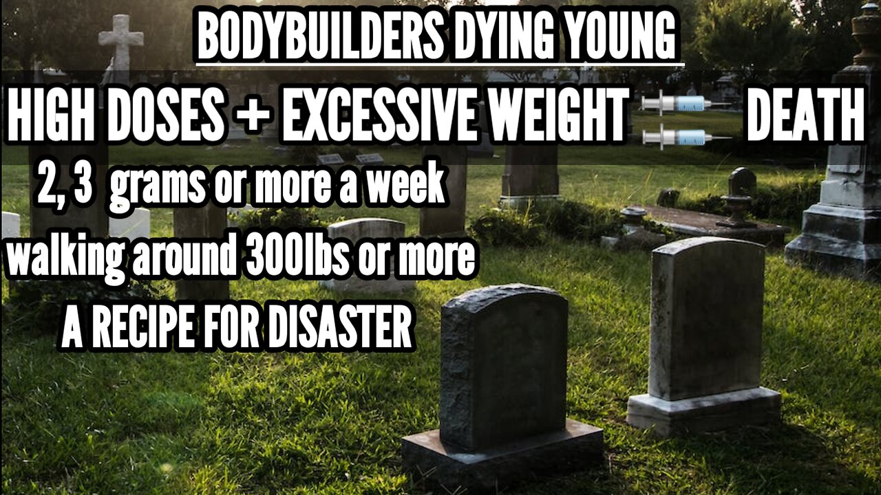 HIGH DOSES + EXCESSIVE WEIGHT = DEATH