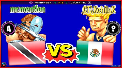 Street Fighter II': Hyper Fighting (mr.mention Vs. CT\XchilaX) [Trinidad and Tobago Vs. Mexico]