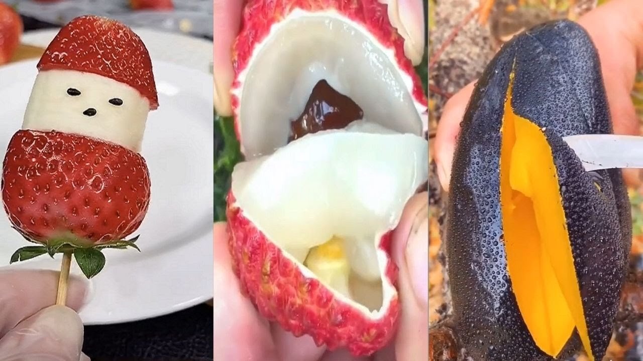 Farm Fresh Satisfying Fruit Look Yummy Ninja Fruit | TikTok China | Oddly Ninja Satisfying