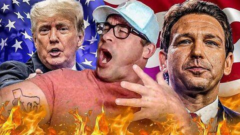 TRUMP PROTESTS START. THE RISE OF DESANTIS BEGINS