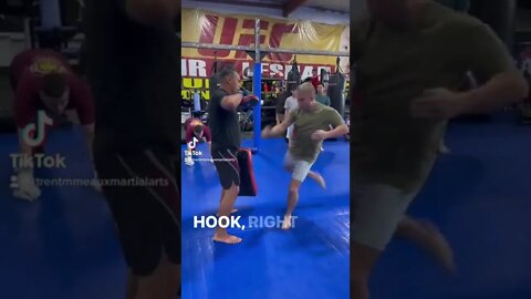 Working the body and Low Kicks