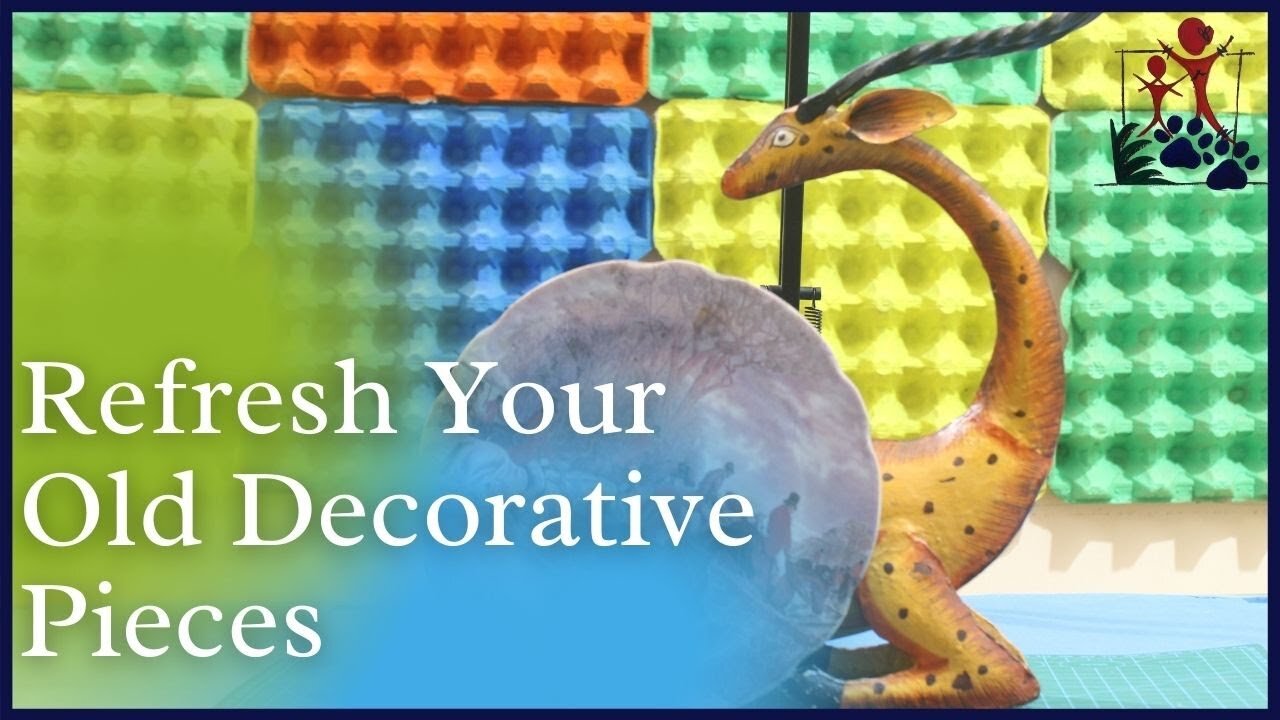 REFRESH YOUR OLD DECORATIVE PIECES | DIY IDEA | UNDER SMALL BUDGET #diy