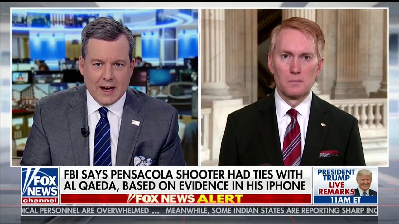 Senator James Lankford Discusses Pensacola Shooter, FBI Access to iPhone on Fox News